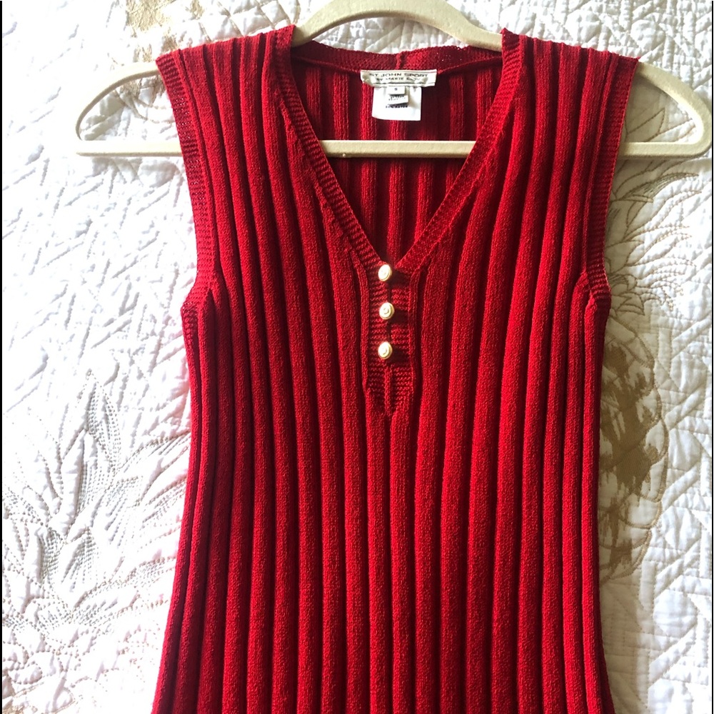 St John Sport knit top.
